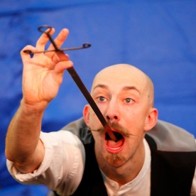 Bendini - Sword Swallower and Contortionist