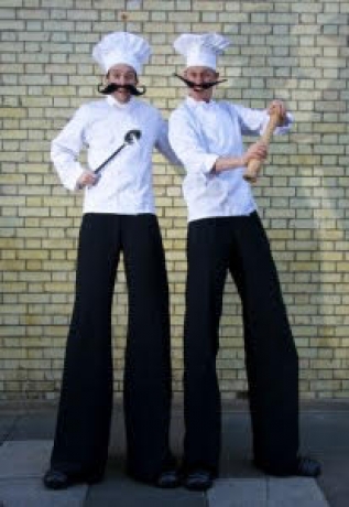The Chefs - Comedy Stiltwalkers