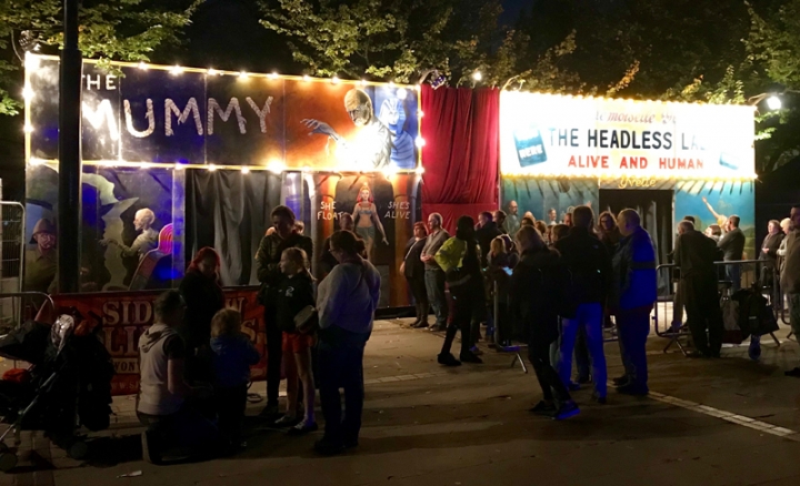 The Headless Lady and more - Original Fairground Sideshows